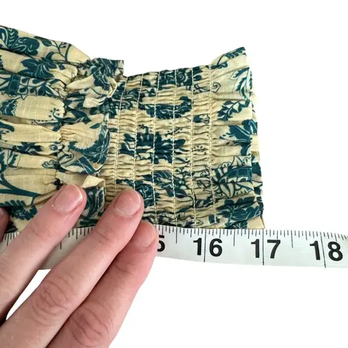 Tuckernuck Anna Cate Carson Midi Dress Light Yellow Blue Floral Size XS