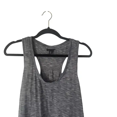 Tahari Women's Size Small P Blue Striped Heathered Racerback Tank Top