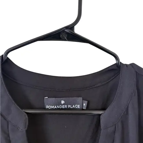 Tuckernuck Pomander Place Black Crepe Kenzo Dress Size M