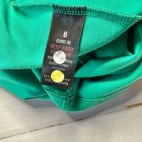 Dorothy Perkins - Women’s Teal Green Fitted Dress - Size 6 (34 Euro)