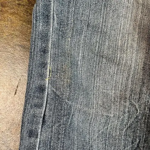 Paris Blues Distressed Cropped Denim Blue Jeans 3