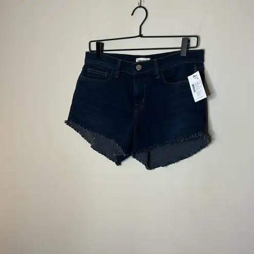 L'Agence L’ AGENCE Blue Denim Cutoff Shorts