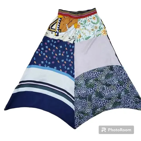 See By Chloe See by Chloé Summer Patchwork Handkerchief Skirt S