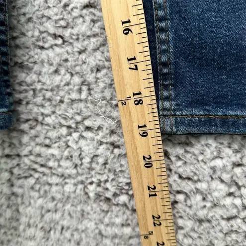 Fat Face Women's Sway Capri Jeans Size 6 Dark Wash Relaxed Fit Denim Blue