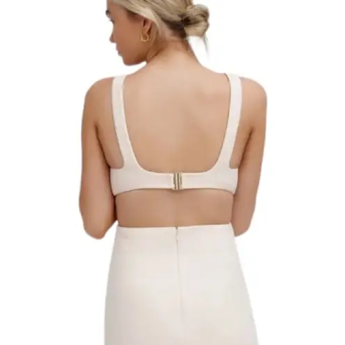 Significant Other Evie Cut Out Open Back Long Dress Blush Size 4 NWT