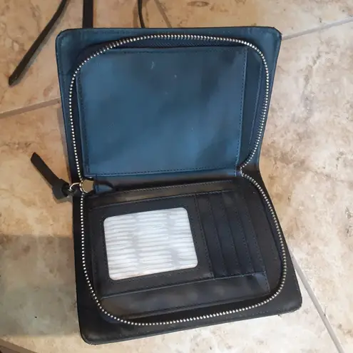 Francesca's Mini Blue Crossbody