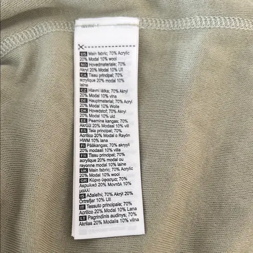 Kari Traa PERLE LS Green Patterned Women's Baselayer NWT Size M