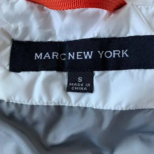 Marc New York White Puffer Coat Small