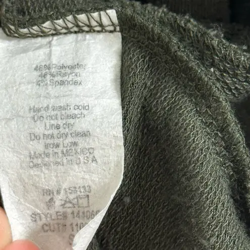 Pink Clover Shenaya Hunter Green Cowl Neck Sweater Size Small