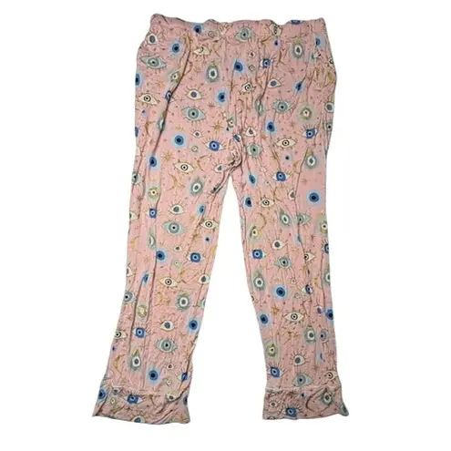 Posh Peanut Celestial Fiona SS Pajama Set 2XL Evil Eye Pink Colorful Whimsigoth Size XXL
