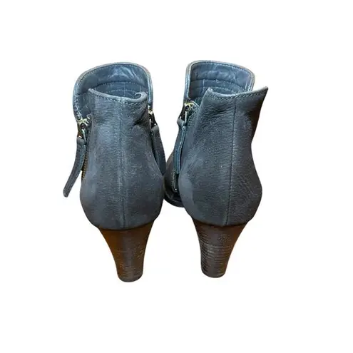 Paul Green NWT‎  Women 6 Malibu Sliced Zip Bootie Black Leather Suede Heels