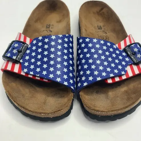 Birkenstock  Birki's Catalina American Flag Stars &‎ Stripes Sandals 35 US 5