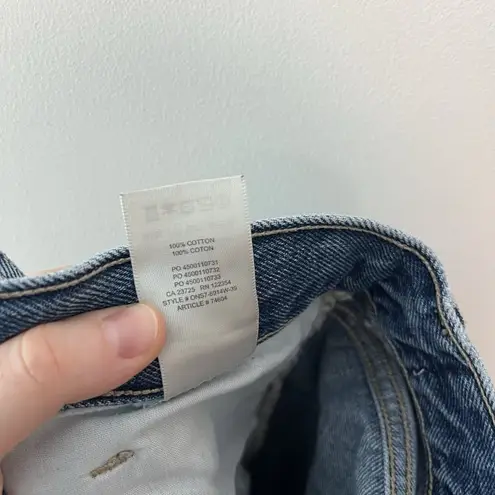 Wilfred  Free Aritzia Nikki Relaxed Fit Medium‎ Wash Blue Jean Size 6