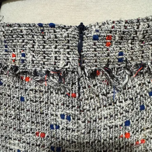 Zara Women Basic Tweed Skirt Mini A