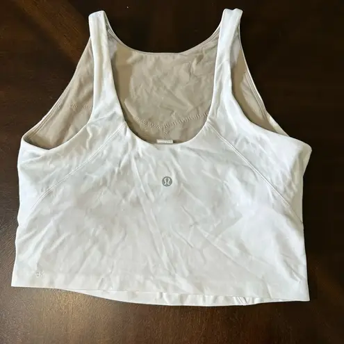 Lululemon  Align High-Neck Tank Top White size 8