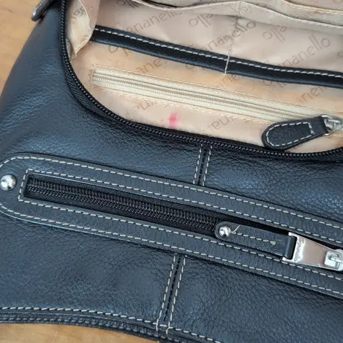 Tignanello Black Leather Cross