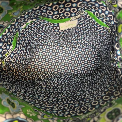 Vera Bradley  Green and Blue Patterned Tote