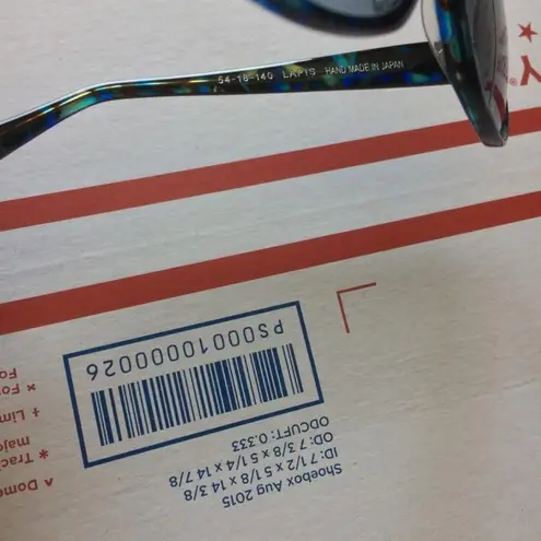 Derek Lam NEW '"ASHER" blue lapis cat eye sunglasses NWOT