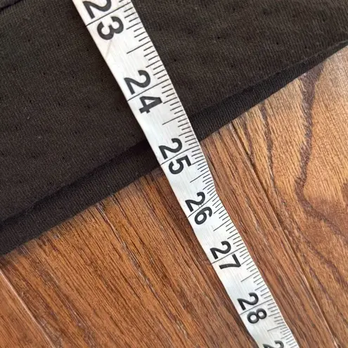 Club Monaco greenâtextured sweater genuine leather elbow sleeves xs