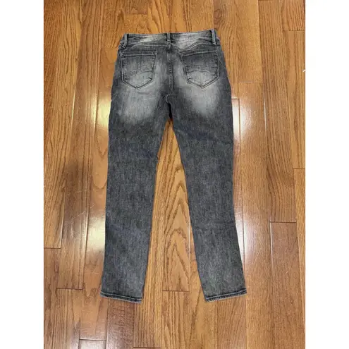 Driftwood Jackie High-Rise Ankle Jeans Size 27 Festival Aztec Embroidered