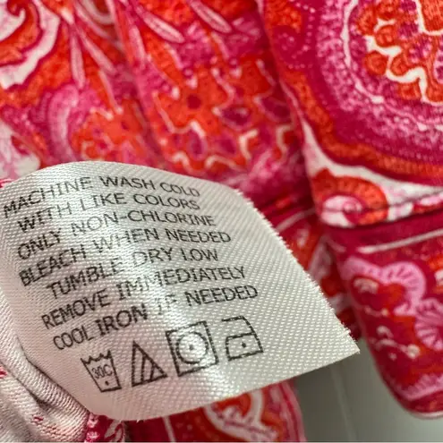 Coolibar Oceanside Tunic Dress 3/4 Sleeve Mini Length Pullover UPF Pink Small S