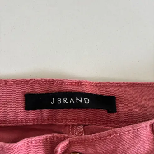 J Brand  Skinny Jeans Rose Pink Cotton Blend Women's Size 26