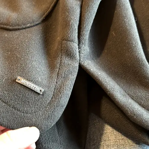Mondetta Women's Fleece Black Jacket, Size Small