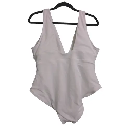 ANDIE The Mykonos One Piece Swimsuit White Size XL New