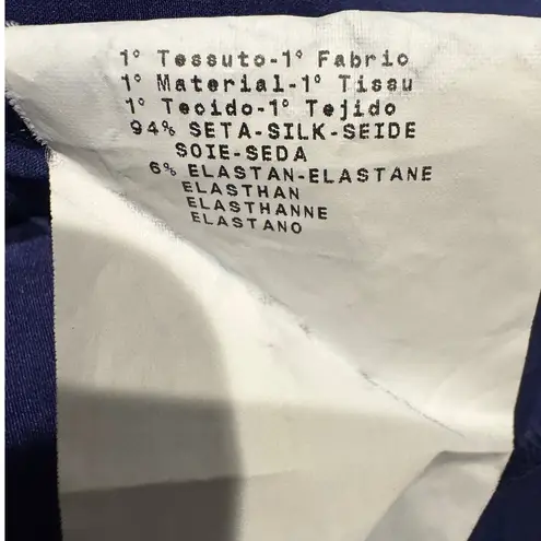 Armani Collezioni Jewel Blue Shirt in Size 6