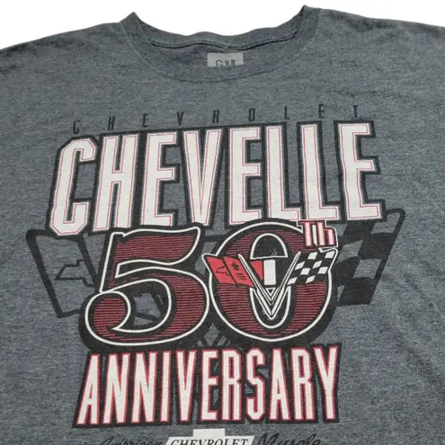 GM Chevrolet  Shirt Size XL Chevrolet Chevelle 50th Anniversary American Muscle Graphic Print Unisex