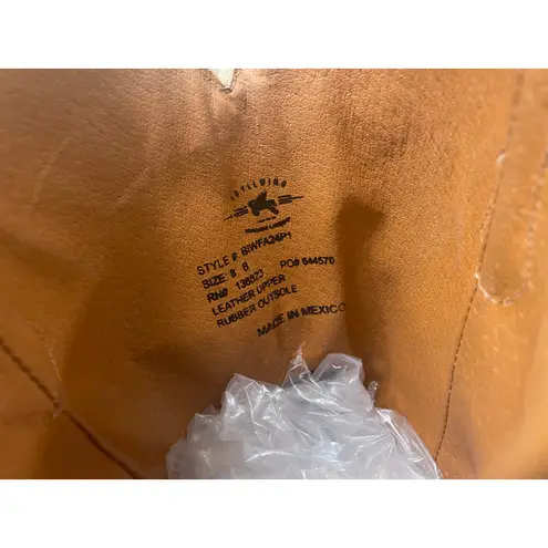 Idyllwind Women's Lawless Distressed Western Boots Black Leather Size 8 NWOB