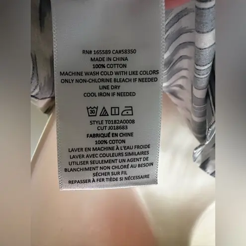 Joie $248  Women's Lennon Tiered Ruffle Top Citadel Multi Color NWT Size XXS thumbnail 9