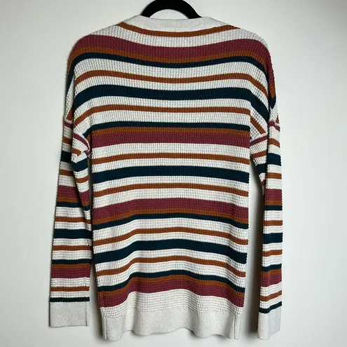 REI Wallace Lake Waffle Knit Women’s Crewneck White Size XS