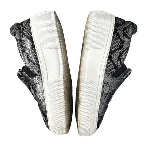 JSlides J/SLIDES Snake Skin Platform Slip On Sneakers 7 - Image 2