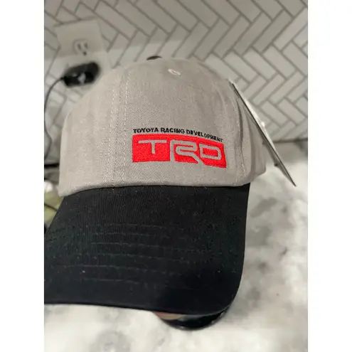 Toyota TRD Racing Hat Gray Black Adjustable Cap NASCAR Promo NWT CFS Toyota Brown