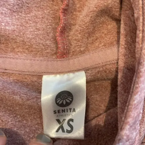 Senita Athletics Mauve Cali Hoodie - Size XS