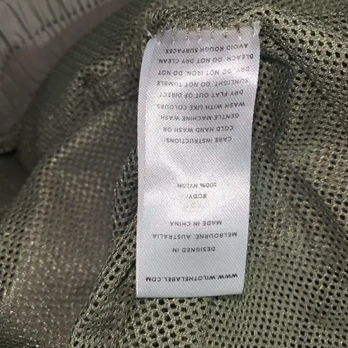 Wilo The Label Pants Women small Anthropologie Wind Pants Jogger Nylon