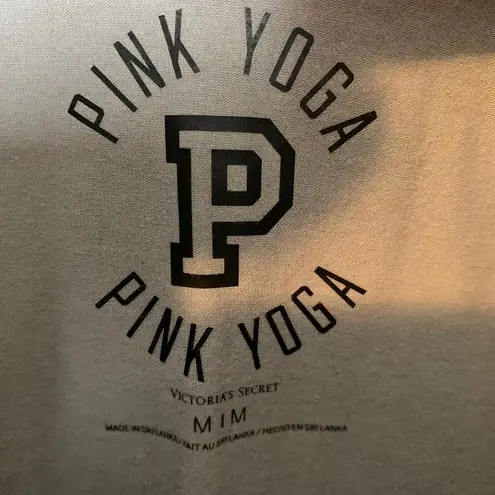 PINK - Victoria's Secret VS Pink Gray Yoga Ultimate Quarter Zip Jacket