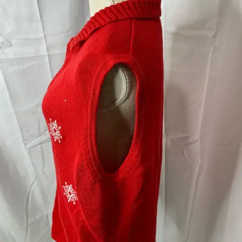 Blair vintage Christmas sweater vest medium