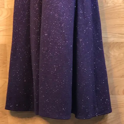 Nightway Size 4 Beaded Caged Neckline Prom/Evening Dress/Gown Mulberry