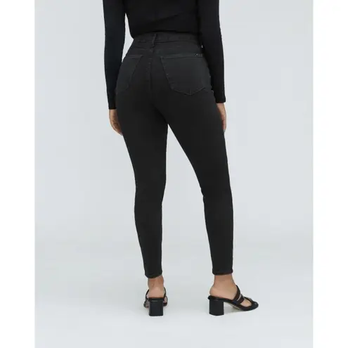 Everlane  The Curvy Way High Skinny Jean Black 35 Crop NEW