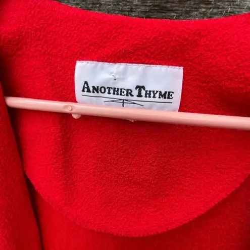 Vintage Another Thyme size XL red white blue knit cardigan Size L