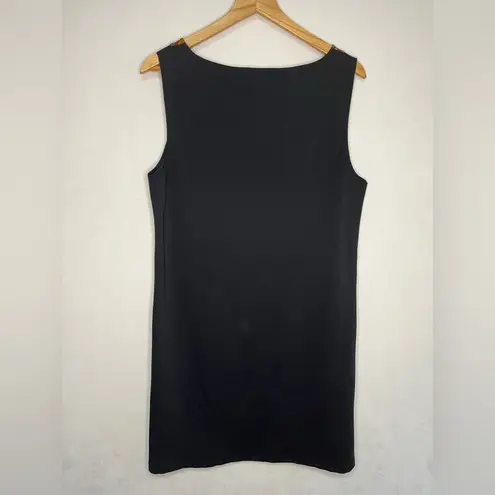 Promod Colorful Geometric Pattern Retro Tapestry Sheath Dress Women’s Size L Black Size L