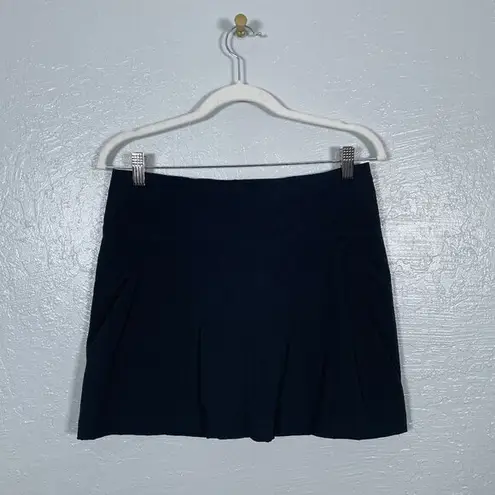 Royal Robbins Women 4 Black Discovery Skort Skirt Stretch Lined Hiking Gorpcore