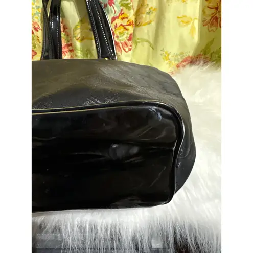 Harrods Black Nylon Tote Bag Shoulder Bag Logo Shopper Everyday Purse