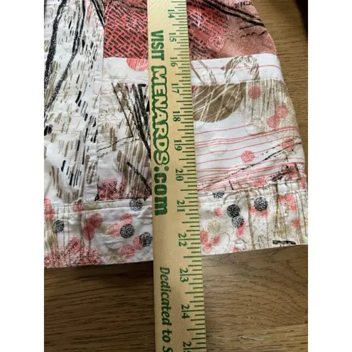 Christopher & Banks Women Jacket Size Medium Long Sleeve Buttons Polka Dots City