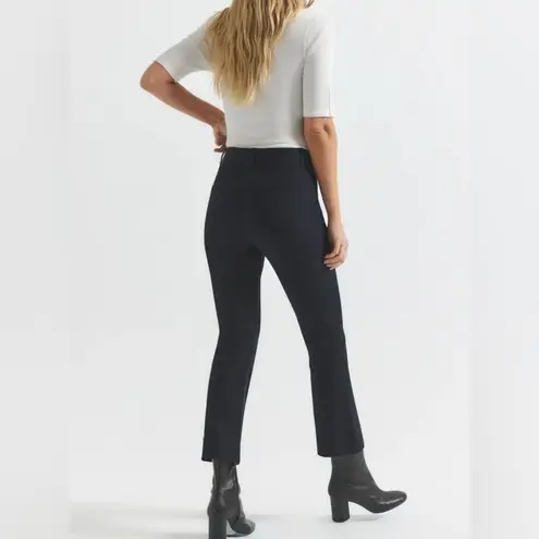 Derek Lam NEW CROSBY CROP FLARE TROUSER in Midnight blue
