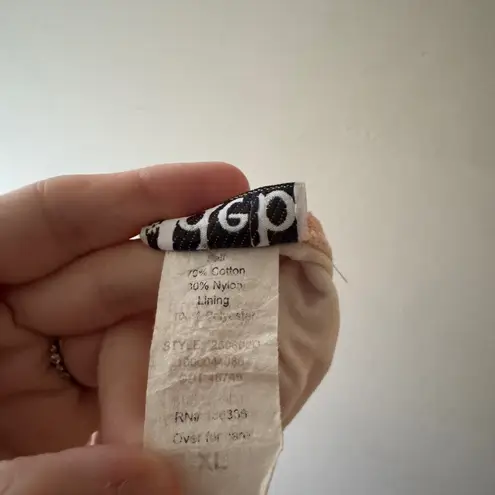 Vintage Deb Pink Floral Lace Dress Y2K Size XL