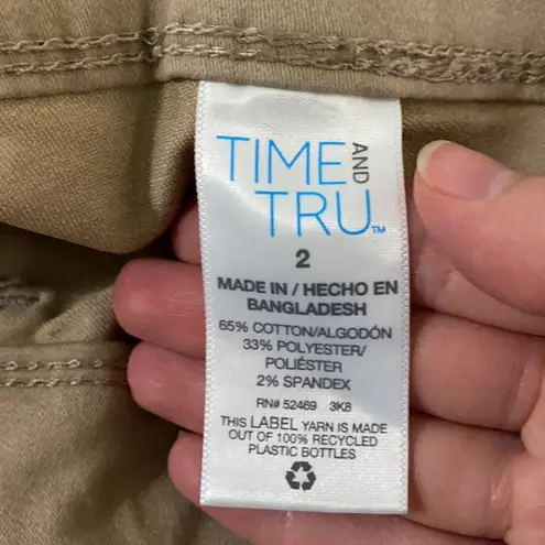 Time And Tru High Rise Sculpted Ankle Jeggings size 2