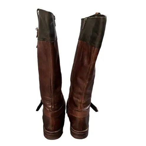 Wolverine  Brown & Black Leather Tall Riding Boots